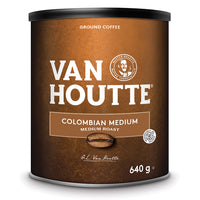 Van Houtte - Café Colombien de torréfaction moyenne – 640 g-Goût : Ce mélange est la norme d’excellence du café. Celui-ci est à la hauteur de cette réputation bien méritée, avec sa saveur ronde, son acidité franche et son goût savoureux rappelant celui d'un vin légèrement fruité