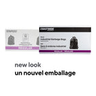 Coastwide Professional - Sacs à ordures - tout usage - 20 po l x 22 po L - noir - Paquet de 500-Couleur : Noir
