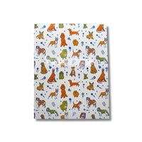 Staples - Chemise cartonnée - Imprimé chiot-Trois trous avec pinces intérieures