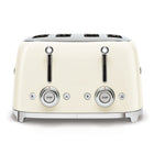 SMEG - Toaster 4 tranches 4x4 - Crème-Obtenez un confort optimal avec le popup de tranches automatique.