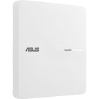 ASUS - Point d'accès ExpertWiFi EBA63 AX3000 double bande WiFi 6 PoE-Déploiement flexible avec PoE — Prise en charge de la connexion Power over Ethernet (PoE) et des adaptateurs secteur, offrant des options d'installation polyvalentes
