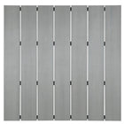 Modway - Maine Terrasse extérieure Bar Table, Brun Gris-Cadre en aluminium revêtu de poudre