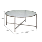 Zuo - Vetro Table basse - Argent-6