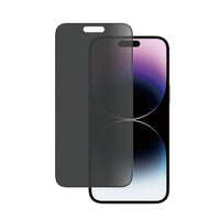 PanzerGlass - Protecteur d'écran de confidentialité iPhone 14 Pro Max - Noir-Un protecteur d'écran compatible avec les étuis en verre trempé plat
