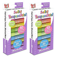 Kwik Stix - TPG680-2 Peinture à tempera solide - tons pastel - 10 par paquet - 2 paquets-COULEURS ÉCLATANTES : Ces couleurs hautement pigmentées apporteront une gamme de magnifiques teintes à tous vos projets artisanaux.