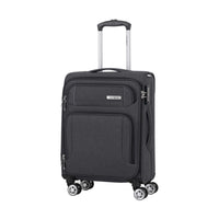 Samsonite - ZoomR 360 Carry-On à Roues - 21,5 po - gris-Fabriqué en tissu 100 % polyester durable