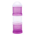 Boomerang - Ensemble de tubes à collation  - Raisin, lot de 3-étanches