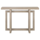 Hudson&Canal - Console Breslow 44" L - Aulne Blanc-La table est fabriquée à partir de matériaux MDF de haute qualité et durables