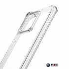 ITSkins - Étui Hybrid_R Clear pour Moto Edge 2023-Garantie à vie