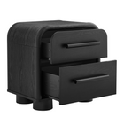 Modway - Bellamy 2 tiroirs Table de chevet - Noir-Assemblée requise