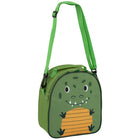 Merangue - Sac à lunch isotherme pour enfants thème animal - Dinosaure-Poignée supérieure et bandoulière détachables et réglables