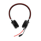 Jabra - Evolve 40 Casque Filaire Stereo Professionnel - 3,5 mm, Connexion USB Type-A - Compatible avec Microsoft Teams-Reponse en frequence: 100 Hz-10.000 Hz