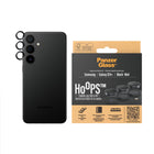 PanzerGlass - Protecteur d'objectif d'appareil photo Hoops pour Samsung Galaxy S24 Plus - Noir-Assurer une qualité d'image parfaite