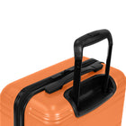 Reebok - Valise de cabine à Coque Rigide de la Collection Power 21.50po - Pêche-Doublure signature avec panneau de séparation, poches pratiques et sangles de serrage pour garder le contenu organisé et en place