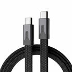 Statik - MagStack Slim Pro Câble de Charge/Sync USB-C vers USB-C de 3.3 pi, Noir-Fini les câbles emmêlés ! Le MagStack Slim s'enroule facilement sur lui-même et ne vous gêne pas, pour une installation plus organisée et minimaliste