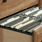 Sauder 420607 La Collection Palladia Classeur latéral - Finition Vintage Oak-Assemblage rapide et facile grâce au système de tiroirs à verrouillage en T.