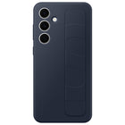 Samsung - Étui de téléphone à poignée debout pour Galaxy S24 FE - Indigo-Variation de couleurs tendance, coordination des couleurs à deux tons