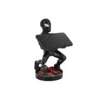 Exquisite Gaming - Marvel: Symbiote Spider-Man Cable Guy support d'origine pour contrôleur et téléphone-Compatible avec tous les contrôleurs PlayStation, Xbox, Switch et console rétro