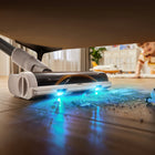 Mova - Aspirateur sans fil S1 Detect - Blanc-Écran tactile LED intelligent avec 3 modes d'aspiration réglables : gardez le contrôle grâce à l'écran tactile LED du J30, qui affiche clairement l'autonomie de la batterie et vous permet de passer d'un mode d'aspiration à l'autre d'une simple pression sur un bouton. Cette interface pratique vous garantit de toujours disposer du niveau de puissance adapté à chaque surface, du dépoussiérage léger au nettoyage en profondeur des moquettes