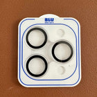 Blu Element - Protecteur d'objectif invisible 1 par 1 pour iPhone 16/16 Plus-Verre trempé : Protection robuste avec un look homogène