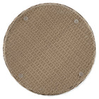 Manhattan Comfort - Ensemble de salon de patio moderne Antibes pour 2 personnes avec table d’appoint - beige et crème - ensemble de 3 pièces-10