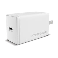 HyperGear - Chargeur mural USB-C PD SpeedBoost GaN 65 W avec PPS - Blanc-Alimentation USB-C de 65 W avec PPS