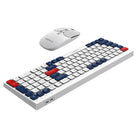 Havit - Ensemble combiné clavier et souris sans fil bimode - Blanc-Conception ergonomique : conçue pour le confort avec une disposition ergonomique qui prend en charge une utilisation à long terme