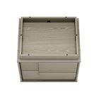 Manhattan Comfort - Ensemble de 2 tables de nuit modernes Horizon 21,7" - Chêne blanchi-Garantie limitée du fabricant de 30 jours