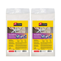 ACTÍVA - Composé de moulage PermaStone - 48 oz - paquet de 2-Produit une finition lisse et marbrée