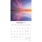 Brush Dance - 2026 Tranquillité Calendrier mural Suspendu Mensuel - 30,5 cm l x 61 cm H - Anglais-Grandes Pages de Jour Spacieuses - Tous les jours fériés les plus importants et les phases de la lune sont indiqués, avec beaucoup d'espace pour inscrire des notes et des rendez-vous