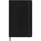 Moleskine - 2025 Agenda hebdomadaire à grande couverture souple - 5" x 8.25" - Noir-Couverture Rigide Ou Souple, Disponible Dans Divers Coloris