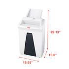 HSM – Déchiqueteuse SECURIO AF150 L4 à coupe micro (HSM2082)-Niveau de sécurité DIN 32757-1 : 4; DIN66399 :  P-5/ T-5/ E-4/ F-2