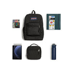 Jansport - Sac à dos Crosstown Plus - noir-Panneau arrière rembourré 2/3