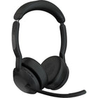 Jabra - Casque sans fil stéréo USB-C Evolve2 55 Link380c avec support - Unified-Jusqu’à 18 heures d’autonomie de batterie