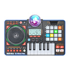 VTech - Kidi Star DJ Mixer Pro - Anglais-Scratche, improvise et crée tes propres mixages avec la table tournante et le clavier, ou utilise la grille sonore pour personnaliser les quinze chansons incluses dans des milliers de combinaisons différentes.
