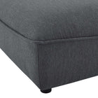 Modway - Comprise Sofa-sectional ottoman - Charbon de bois-Capacité de poids de l’ottoman : 400 lbs.
