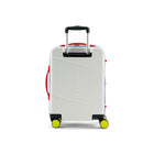 Reebok - GO Collection Ensemble de bagages rigides 2 pièces - Blanc-Les pieds latéraux sur le grand boîtier ajoutent stabilité et protection