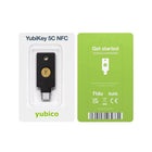 Yubico - Clé de sécurité YubiKey 5C NFC - USB-C + NFC - Noir-Conçue comme une clé USB-C et NFC pour une authentification sécurisée en toutes circonstances