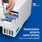 Epson - T522 Bouteille d’encre - Capacité standard - Emballage mixte – Couleurs-Encre d’origine Epson - pour un rendement fiable et des résultats éclatants