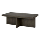 Hudson&Canal - Table basse rectangulaire Elna 44" L - Brun aulne-Le plateau de table a une capacité de poids de 50 lb