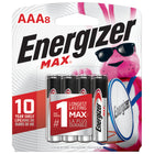 Energizer - Max Piles Alcalines AAA 1.5V, paquet de 8-AAA