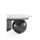 Manhattan Comfort - Ensemble de 2 tables basse et d’appoint Laurel Modern Glam - Noir-Assemblage à domicile requis Tout le matériel inclus