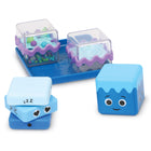 Learning Resources - Cool Down Cubes Ensemble de Fidget Sensoriel-Compétences et points forts : (1) Jeu sensoriel, (2) Autogestion et (3) Coins apaisants