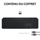 Logitech - MX Keys S Clavier sans fil - Noir-Poids: 1,78 lb