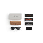 Ray-Ban Meta - Lunettes IA Wayfarer Gen 2 - Transitions claires/grise - Noir mat-Écoutez de la musique et plus encore avec des haut-parleurs ouverts discrets qui offrent un son riche et de qualité sans bloquer les conversations ou les bruits ambiants autour de vous