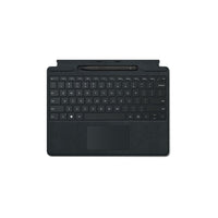 Microsoft - Clavier signature Surface Pro avec Slim Pen2 - Anglais - Touche Copilot - Noir commercial-Interface : Magnétique
