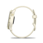 Garmin - vivoactive 6, Lunar Gold avec bracelet en os-NOTIFICATIONS ET SMS INTELLIGENTS - Recevez des e-mails, des SMS et des alertes sur votre montre lorsqu'elle est jumelée à votre iPhone ou smartphone Android. Avec un téléphone Android, répondez aux SMS avec le clavier intégré et visualisez les photos qui vous sont envoyées directement depuis l'écran de votre montre.