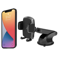 Mighty Mount - Simpl Cradle 2.0 - Support 360° pour tableau de bord et pare-brise-Compatible universellement : le support réglable s'adapte à toutes les tailles d'appareils de 2,4 à 4 pouces