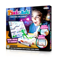 Pixicade - Ensemble à dessin-Pixicade permet aux utilisateurs de transformer rapidement leurs dessins en jeux vidéo jouables, favorisant ainsi la créativité et l'imagination.