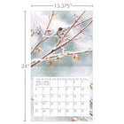 Lang - 2026 Colibris Calendrier Mural Deluxe Mensuel - 30,5 cm l x 30,5 cm H - Anglais-Convient aux cadres et crochets muraux LANG